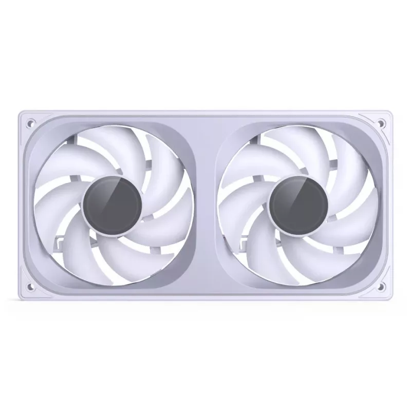 JONSBO ZB-240W 2x120mm ARGB PWM Korpusa ventilatori - Balti