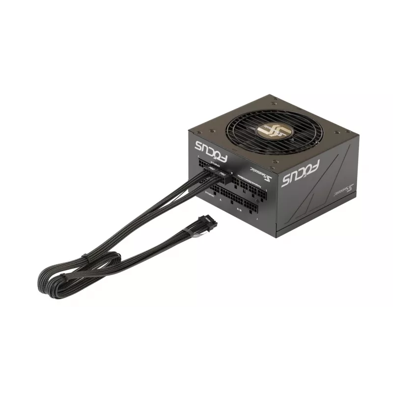 Adaptera kabelis SEASONIC NESE-165 12VHPWR PCIe 5.0 melns GPU barošanas savienojumam