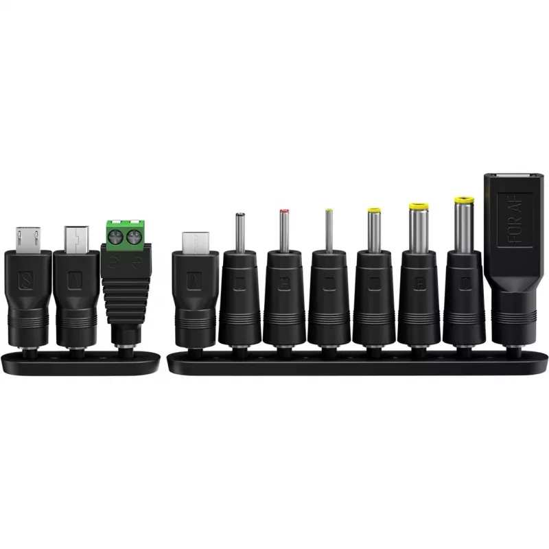 Goobay 74436 Strāvas adapteris melns