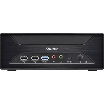 Shuttle PIB-XH81001 XH810XPC plāns Barebone, LGA 1851, Intel H810, 2xHDMI, 1x DP, 1x VGA, 2x COM