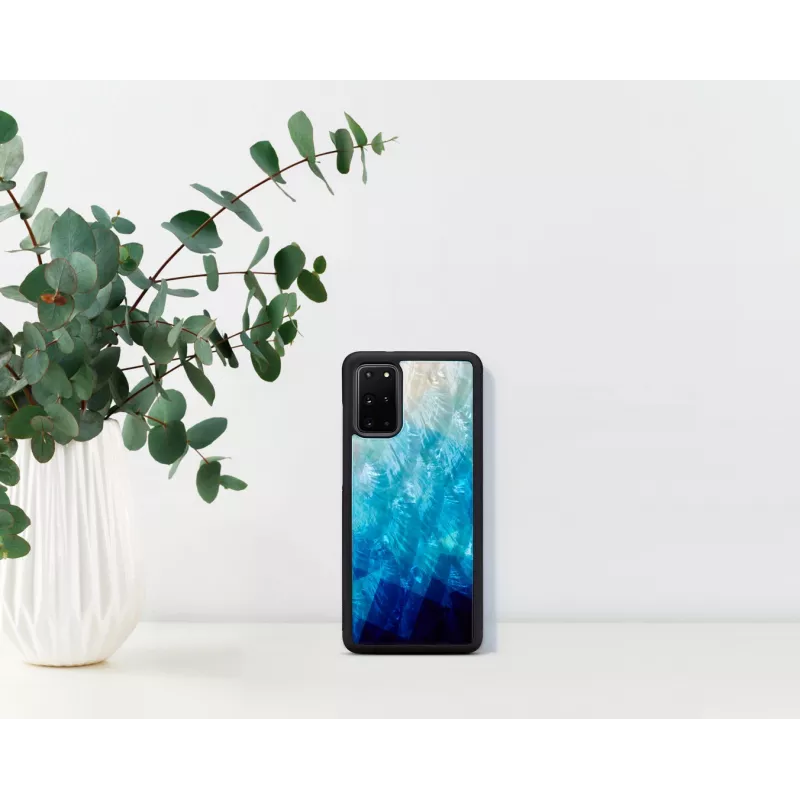 iKins aizsargapvalks Samsung Galaxy S20+ — zili ezera melns