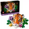 Konstrukcijas rotaļlieta LEGO Art Fauna Collection Tiger komplekts 31217 - uzbūvējams tīģera modelis