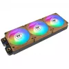 Thermaltake CT140 EX Reverse ARGB 140mm korpusa ventilatori, 3 gab. komplekts, Gravel Sand