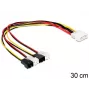 Iekšējais barošanas kabelis DeLOCK 83343 0,3 m