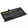 Akumulators zaļa Cell DE139 priekš DELL Inspiron 15 5576 5577 7557 7559 7566 7567