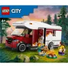 Konstruktoru rotaļlieta LEGO City Adventure Camper 60454, 385 detaļas, augstums 80 mm, no 6 gadu vecuma