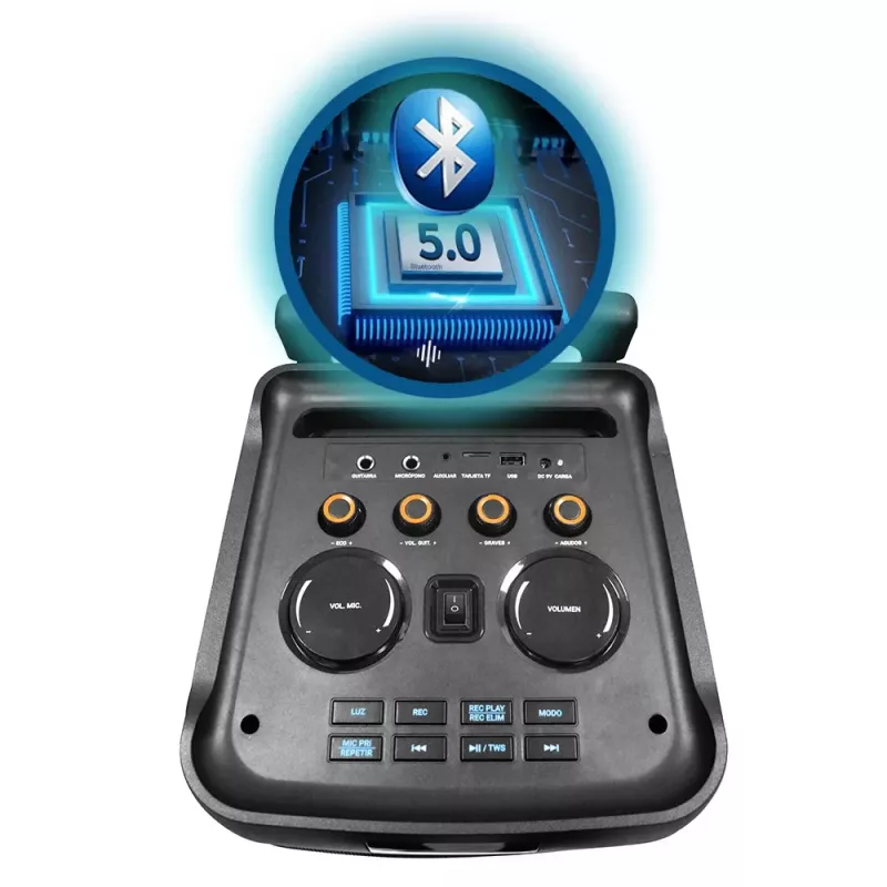 Portable Speaker Manta SPK5220, Melns