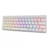 Mehāniskā tastatūra White Shark Wakizashi-2 US Red Switch, Tenkeyless/US izkārtojums, Balta