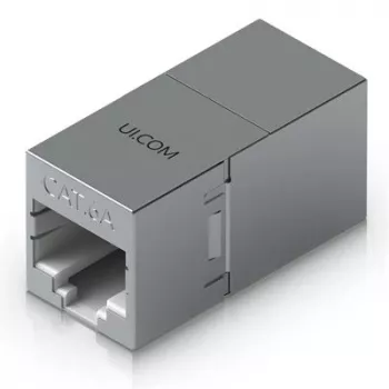 RJ45 starpsavienotājs UBIQUITI UACC-RJ45-COUPLER-C6A Compact — RJ45 Cat6A starpsavienojums