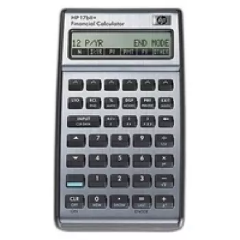 HP 17bII+ - kabatas kalkulators - finanšu - sudrabains - plastmasas - pogas (F2234A#UUZ)