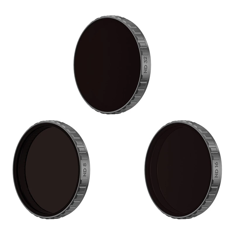 Kameras filtrs DJI Osmo Action ND filtru komplekts melns ND8 ND16 ND32