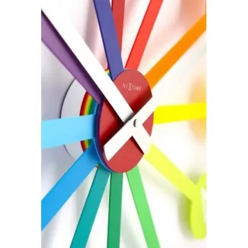 NeXtime pulkstenis 2995di Colour Guide, Ø 60 cm, sienas, daudzkrāsains