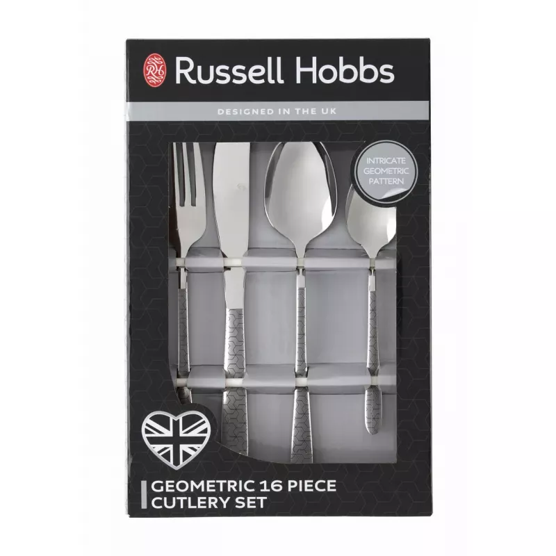 Galda piederumu komplekts Russell Hobbs BW04303EU7 24 gab. nerūsējošais tērauds – dakšiņas, naži, karotes