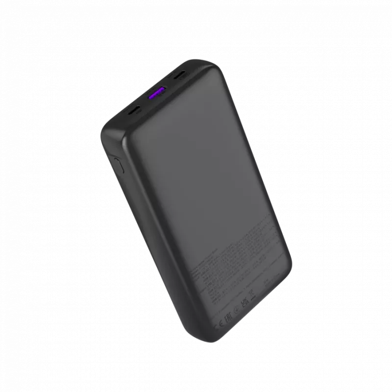 CANYON Power Bank PB-240, 25000mAh PD140W displeja jaudas banka, Izmērs 160,0x82x27 mm Svars 508±10 g, Tumši pelēka