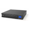 Nepārtrauktās barošanas avots PowerWalker VFI 1000 ICR IoT, tiešsaistes dubultās pārveidošanas, 1 kVA / 1000 W, 8x C13 izejas, LCD, plaukta/torņa 2U, melns
