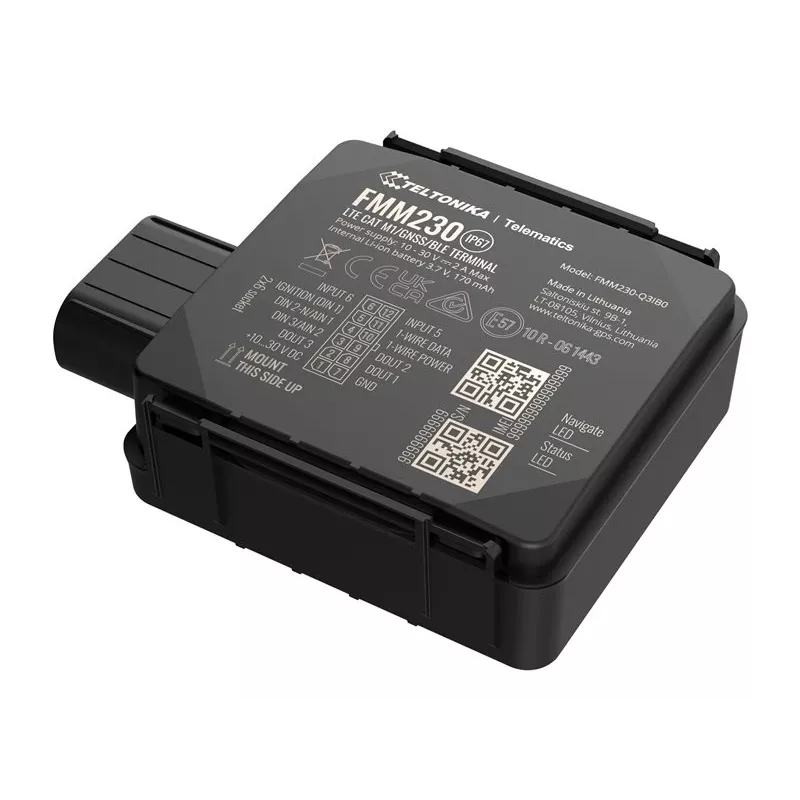 TELTONIKA TELEMATICS FMM230 4G LTE Cat M1 izsekotājs