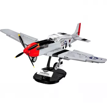 Top Gun Maverick P51D Mustang, konstrukcijas rotaļlieta mērogā 1:32