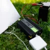 Strāvas pārveidotājs zaļa Cell INV15 3000W līdzstrāva 12V uz maiņstrāvu 230V, USB ports, aktīva dzesēšana, melns