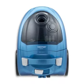 Bezmaisa putekļsūcējs ZELMER ZVC032P zils 1200W, kompakts cilindra dizains