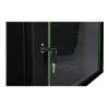 DIGITUS Dynamic Basic DN-19 16-U-EC-SW - skapis - tīkla skapis - piemērots montāžai pie sienas - RAL 9005 - 16U - 48.3 cm (19 inch)