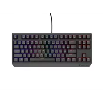 Spēļu tastatūra Genesis THOR 230 TKL RGB ar Outemu Red slēdžiem, vadu USB, tenkeyless