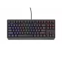 Spēļu tastatūra Genesis THOR 230 TKL RGB ar Outemu Red slēdžiem, vadu USB, tenkeyless