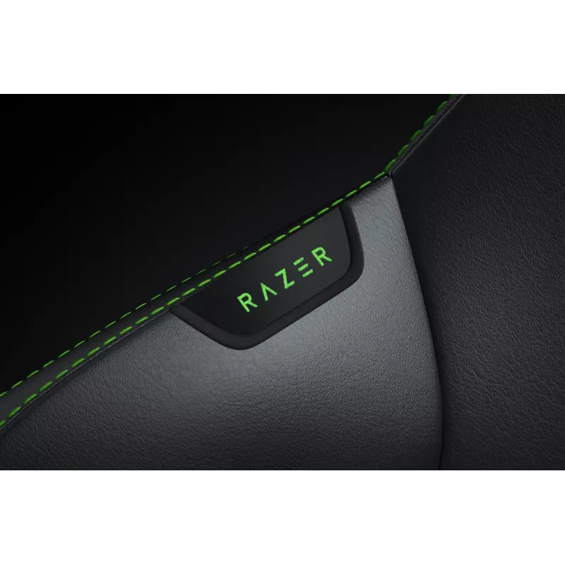 Razer Ergonomic spēļu krēsls with Breathable Comfort | Iskur V2 NewGen | Melns/Green
