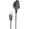 telefona kabelis ShiverPeaks BS12-09085 15 m Melns RJ-45 TAE