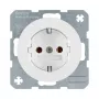 berker kontaktligzdas tips F modelis 47432089, 16 A, 250 V, balta, termoplastiska