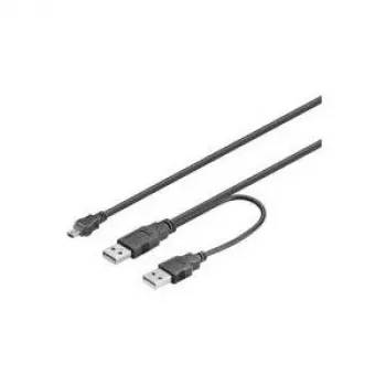 Wentronic 93587-GB USB kabelis, melns