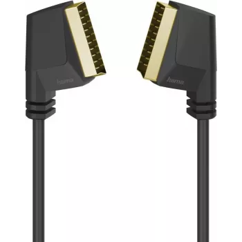 Hama 00205082 SCART kabelis 1,5 m SCART (10-pin) Melns