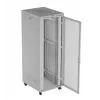 19 collu statīva skapis LANBERG FF01-8047-23SL 47U 800x1200 mm pelēks ar perforētām durvīm