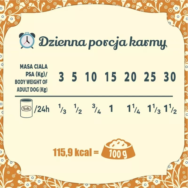 FOLK Tradicionāla poļu trušu mielasta - slapjā suņu barība - 800g