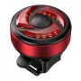Aizmugurējais velosipēda lukturis Superfire BTL02 USB, 330 mAh akumulators, uzlādējams caur USB, aizmugurējā drošības lampa
