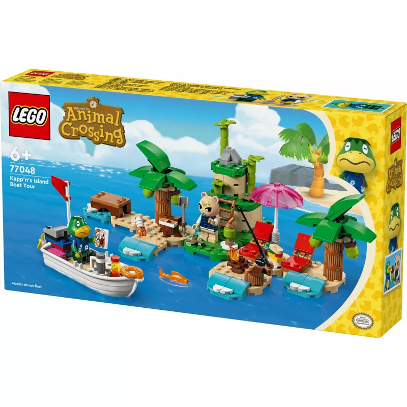 LEGO konstruktors 77048 Animal Crossing laivas tūre ar Kapteiņa salu