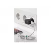 Wentronic goobay Dual USB lādētājs - Barošanas bloks - 12 W - 2,4 A - 2 izejas porti (USB) - Melns (44951)