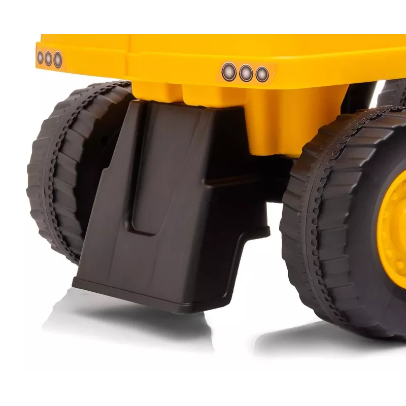 Ride-on excavator milly mally 5298 — bērnu braucamā rotaļlieta ar reālistisku dizainu un izturīgu konstrukciju