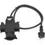 Pagarinātājs EUROLITE 30247014 — 1 m, 3-virzienu, 3×1,5 mm