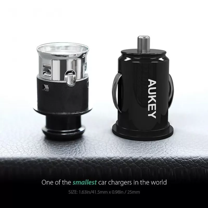MOBILAIS AUTO LĀDĒTĀJS CC-S1/MINI RTL LLTS86107 AUKEY