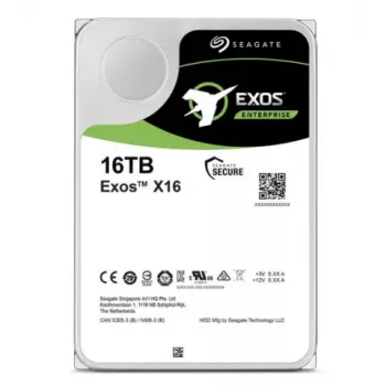 Seagate Exos X16 iekšējais cietais disks 16 TB 7200 RPM 256 MB 3.5 collu Serial ATA III