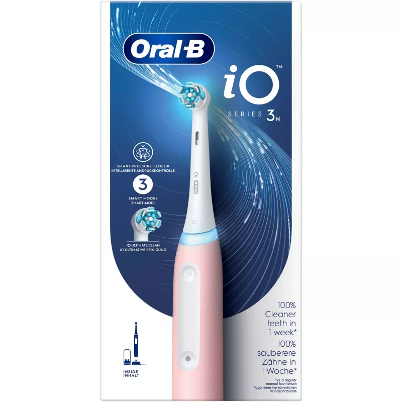 Elektriskā zobu birste Oral-B iO3N Uzlādējama Rozā