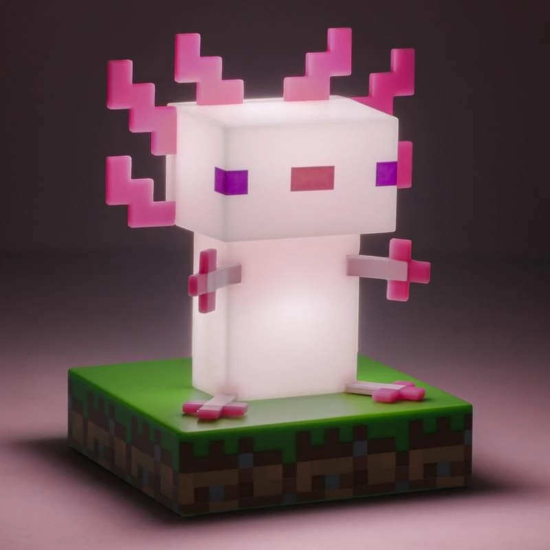 Paladone Minecraft Axolotl ikonu lampa