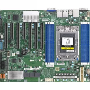 Super Micro SUPERMICRO H12SSL-CT - Mātesplate - ATX - Ligzda SP3 - USB 3.0 - 2 x 10 Gigabit LAN - Iebūvēta grafika (MBD-H12SSL-CT-B)