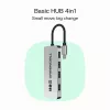 USB centrmezgls zaļa Cell HUB-GC-C4A — 4 portu USB-C 3.0 centrmezgls
