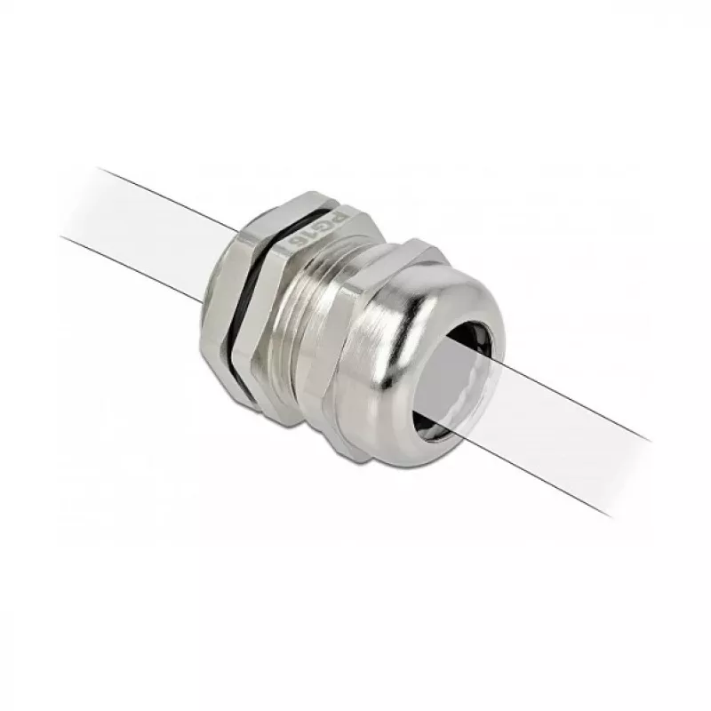 Kabeļu blīvslēgs DeLOCK 60283 sudraba krāsas misiņš