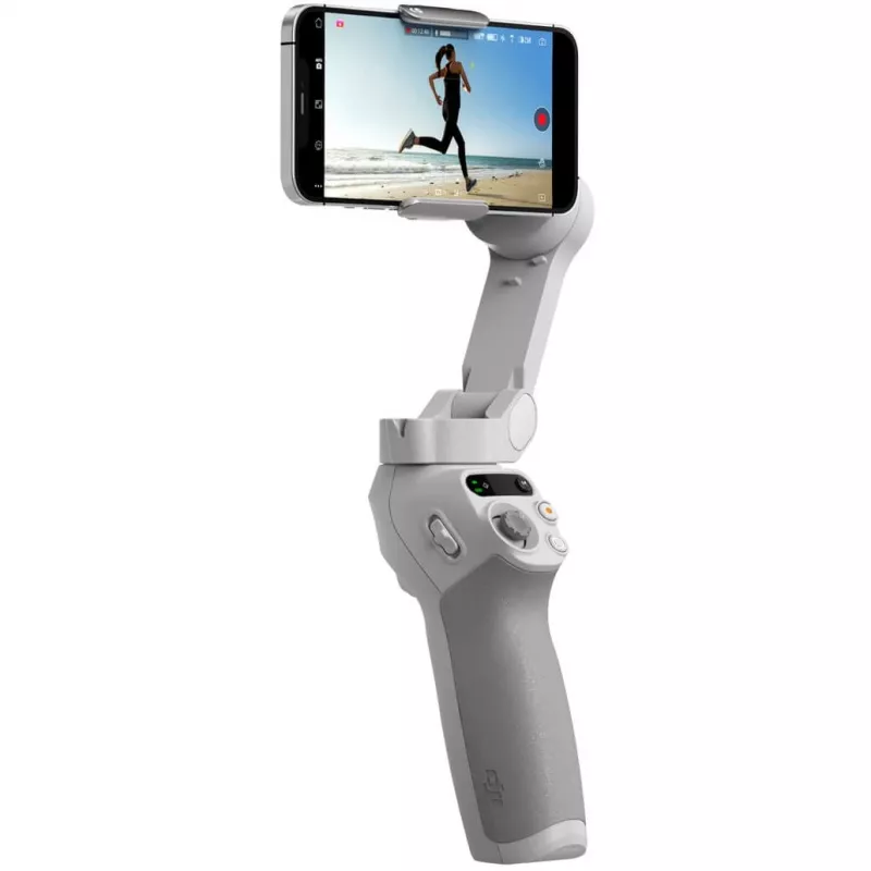 DJI OM SE kardāns pelēks Bluetooth ietver mobilā tālruņa turētāju somu maks. slodze 290 g