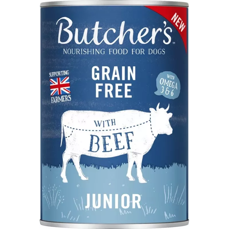 BUTCHER'S Oriģināls Junior Mega iepakojuma maisījums - mitrā suņu barība - 6 x 400g