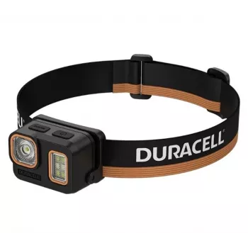 Duracell DH500R galvas lukturītis melns, oranžs