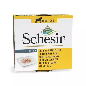 SCHESIR želejā vista ar šķiņķi - mitrā suņu barība - 150 g