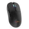 Bezvadu pele MEDIA-TECH MT1124 BT/RF Silent & Recharge — piemērota abām rokām, 3200 DPI, Bluetooth + 2,4 GHz USB, 6 pogas, uzlādējama